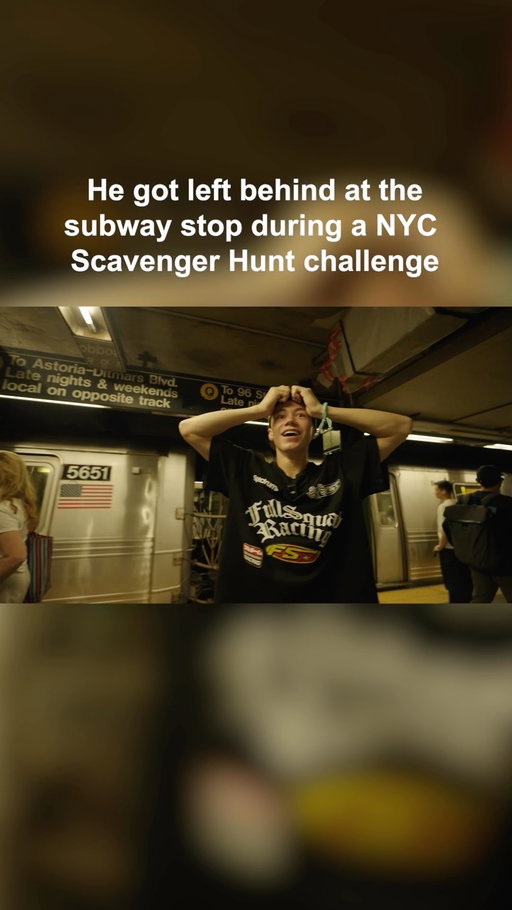 Can’t believe we just forgot about bro 😭

Watch the full video NOW!!

#fyp #challenge #fullsquad #scavangerhunt #nyc