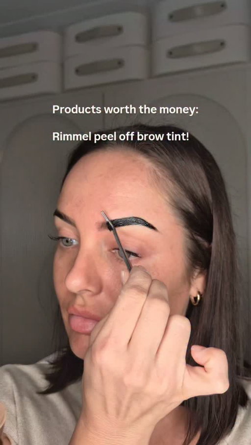 I live and die by this stuff! Defined brows make the biggest difference and this way I wake up with them already done! Especially love for summertime/beach/pool days because it can't rub or rinse off.