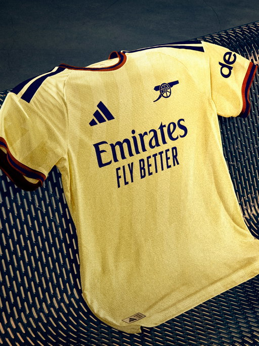 the glow of the city. the Arsenal spark. 💛✨introducing the Arsenal FC 3rd Jersey 26/27, available now. 🔗