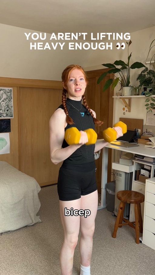 This is a guide of which weight to lift but course if you have an injury things would look different🫶

If you want help getting results with your health & fitness, dm me “START” or apply for 1:1 coaching in my bio☺️