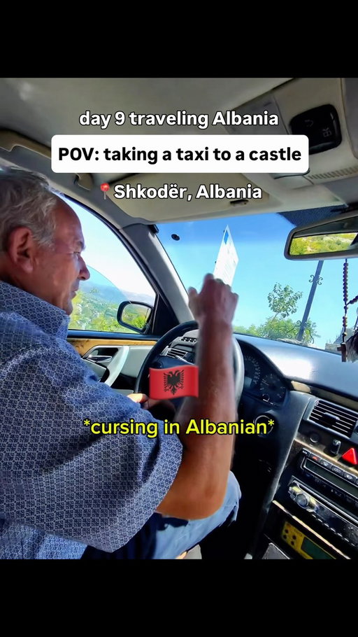 I don’t understand Albanian, but l knew EXACTLY what he was saying🇦🇱🤣 #travelalbania #thebalkans #albanian #shkoderalbania #rozafacastle