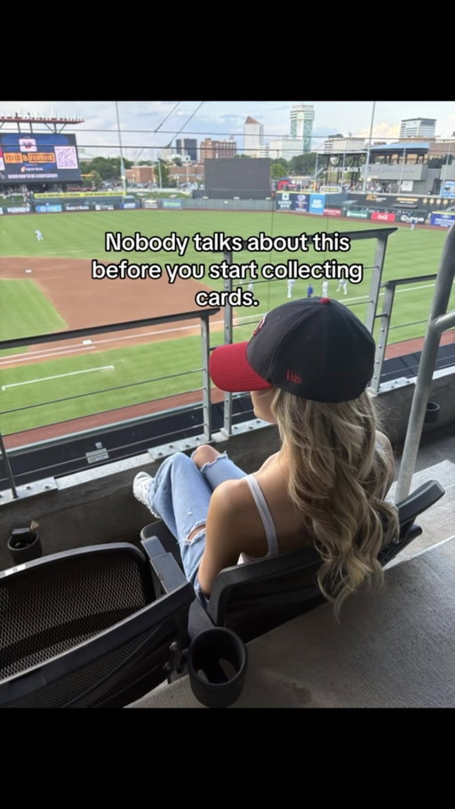 Nobody talks about this before you start collecting cards.

#baseballcards #mlbcards #ad #psa #baseball