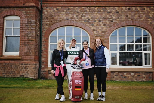 What a privilege to me able to tee it up at my favorite event of the year @aigwomensopen 💙 

I challenged myself to compete 10 weeks post partum because I love the game and I have the most amazing team around me. It was the first time bringing Julian and we had an amazing week. I found my game half way through the second round and it will motivate me to continue balancing motherhood and my passion for golf ❤️❤️ Thank you @team_voxa ,my caddie Nick, and most of all mom @claudia.popov for holding down the fort when I’m out playing ❤️ Can’t wait to be back next year 😍 For now: enjoy being with my kiddos all day, every day 🫶🫶. 

Congratulations Shiho! But a special shout out to my girl @esther_hen on an incredible finish and rally down the stretch. That was a very special finish and no doubt that W is right around the corner ❤️❤️