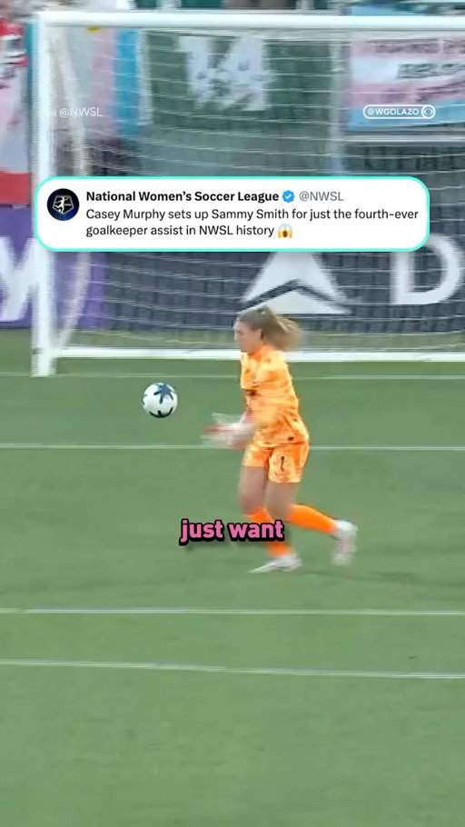 Casey Murphy said, “I’ll do it myself.” 💁‍♀️🧤