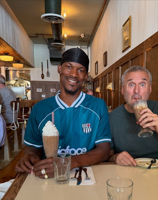 milkshake special!!!! @jimmybutler’s @bigfacebrand mocha milkshake🍫☕️