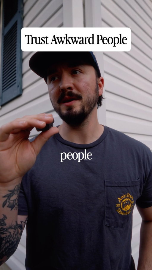 They only know how to be themselves. Thats admirable!

#smallcreator #creatorcommunity #awkward #people #personality
