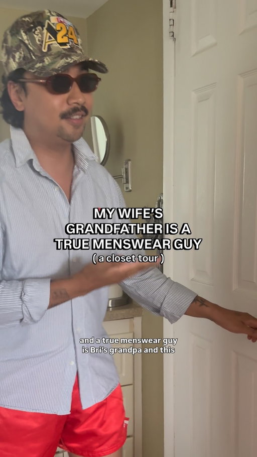It was respect at first sight. 👔 

#menswear #stylish #grandfather #suiting