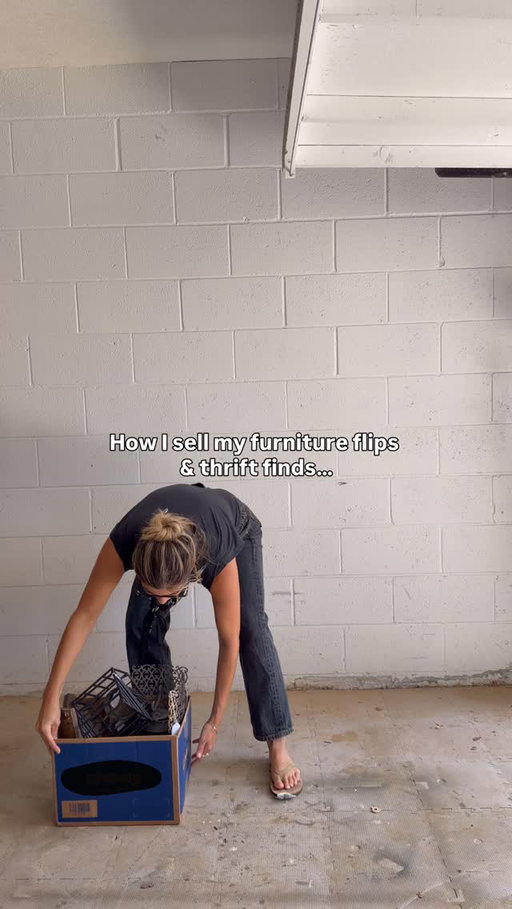 How I sell my furniture flips online!

It takes me less than 30 minutes  to list 10+ items on Facebook Marketplace. The key is to use the new @facebook Seller app because it lets you bulk upload, create AI descriptions and monitor your listings all in one place! Best thing I ever used as a FBMP seller #FacebookPartner