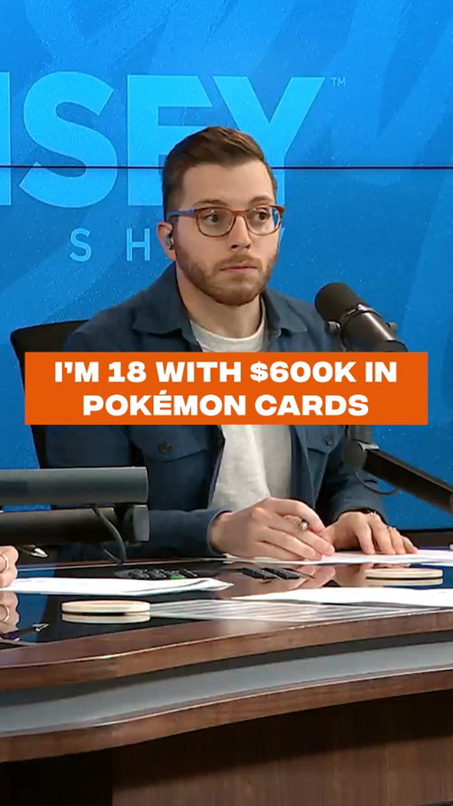 Cheyon called into The Ramsey Show wanting advice on what to do with his valuable Pokémon Card collection.