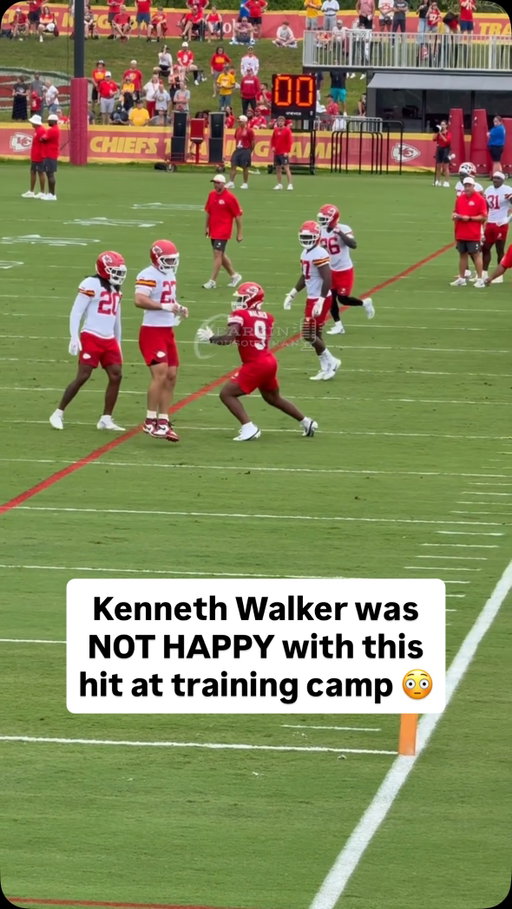 Chiefs training camp getting intense. 😅😅 (via @farzinvousoughian)