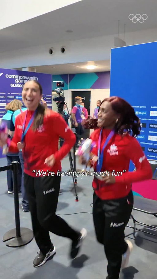 The secret behind their success? They just LOVE running together! ❤️✨

Give it up for the #Glasgow2026 4x100m relay silver medallists!

#RoadToLA28
