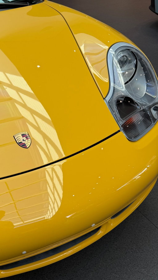 🏁 It’s finished.

Our entry for the 2026 Porsche Classic Restoration Challenge has a history that starts on the floor of the Los Angeles Auto Show, next to one of the most legendary Porsches ever built.

This is a 2000 Boxster S, restored top to bottom here at Porsche of the Village, and it’s headed to Artomobilia in Carmel, Indiana this August to be judged.

#porsche #porschechallenge26 #porscheboxster #porscheofthevillage #porscherestoration