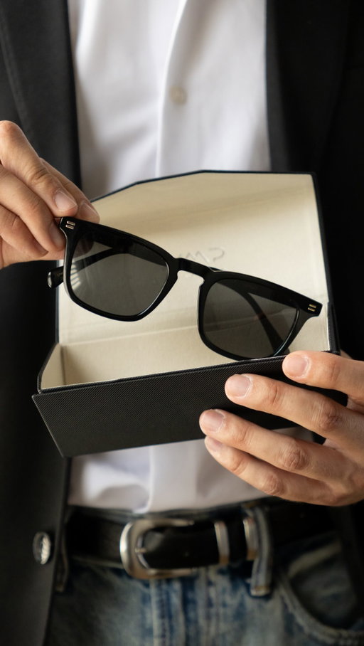 Never leave the house without a pair of black shades. 

@wmpeyewear 

🏷️ affordable sunglasses designer quality. Polarized lenses. Black sunglasses. Men’s accessories. Masculine accessories. Minimal. Ugc.