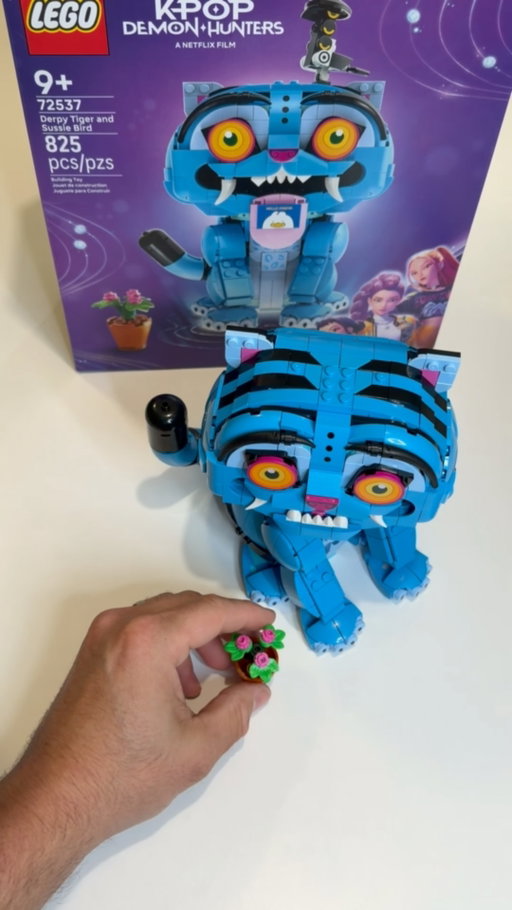 Just dropped! ‼️ A build worth replaying. 💜🐾 Watch Derpy Tiger & Sussie Bird come to life, then browse almost 100 new LEGO® arrivals and shop the @LEGO sale before it ends on 8/9. Tap the 🔗 in our bio, now! #LEGOKPopDemonHunters #LEGO #LoveQVC