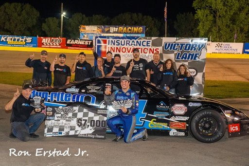 Nothing better than winning with these guys!  250 laps for 15k tomorrow night, looking forward to it!