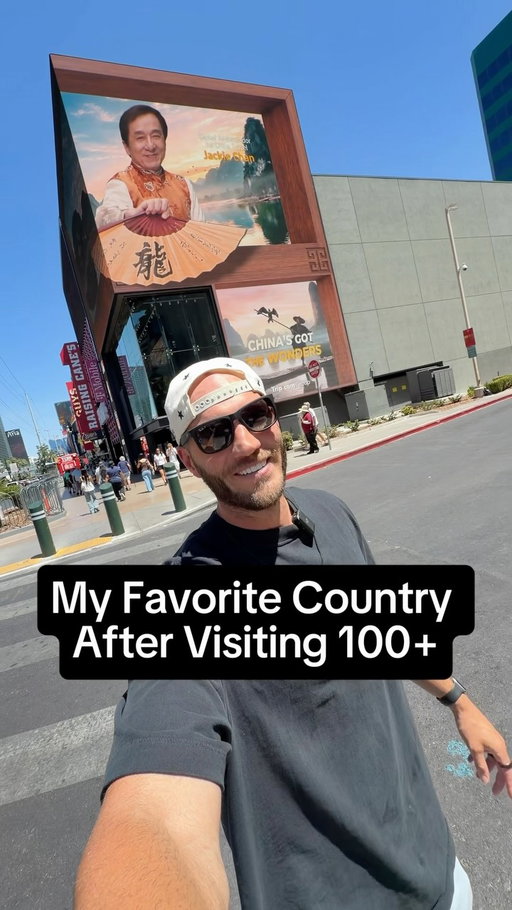 What is my favorite country in the world after visiting over 100? It’s a tough question, but there is one country that stands out above the rest. China. 

I grew up watching @jackiechan movies and it always inspired me to visit the country.

When I went for the first time I fell in love with the country. There is so much to do, the landscapes are incredibly diverse and the food is incredible. 

I love visiting Chongqing for the futuristic cyberpunk vibes, Zhangjiajie for the magical Avatar mountains, Beijing for the history and the Great Wall, and Shanghai for the food.

China feels unreal, but it’s real.

@tripcomgroup 

#ChinaTravel #VisaFreeChina #JackieChanInMyCity #GoChinawithJackieChan