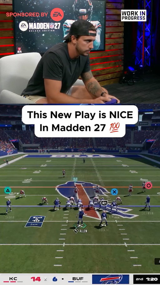 EXCLUSIVE look at the Bills in Madden 27 👀🔥
#sponsoredbyea