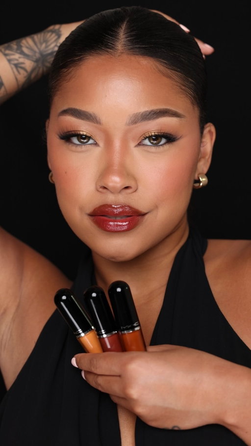 🚨MAC NOW HAS LIPSTAINS🚨 and they aren’t your typical… the new MAC Lusterglass Stainglass Liptints. Insane. @maccosmetics #MACAmbassador #MACLustreglass