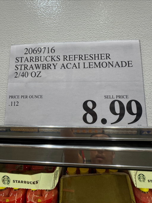🍋 🍓 The Starbucks Strawberry Açaí Lemonade Refresher is now available in the warehouse! A refreshing blend of sweet strawberry, açaí, and tangy lemonade—perfect for hot summer days. ☀️🧊
.
Spotted in Issaquah, WA
.
#CostcoFinds #CostcoDeals #Starbucks #StarbucksRefreshers #costcoforeverything