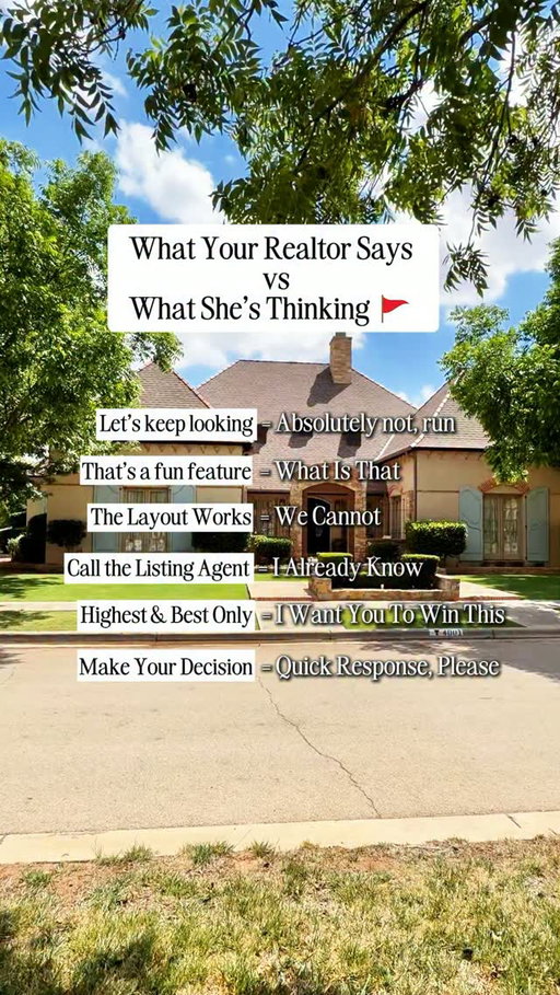 Everyone thinks they found the “dream home”
until you learn what these keywords

REALLY mean

Follow for more real estate tips that actually help you before you buy your Lubbock home.