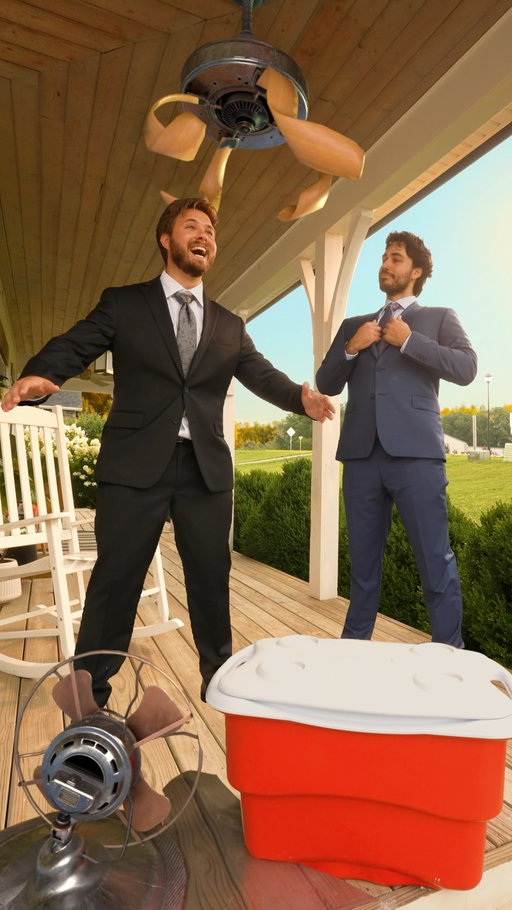 Caleb puts our innovative CHILLFLEX suit by AWEARNESS @kennethcole through its paces in this incredible edit⚡️. Engineered with cooling fabrics, UV protection, and maximum stretch, this suit is designed to keep you feeling cool and collected no matter how busy your day gets.

Ready to level up your suit game? Tag a friend who needs this wardrobe upgrade! ⬇️

A deal this good won’t stay frozen forever. Use code CALEB15, online only valid thru 9/3/26.

Creator’s IG: @calebnatale