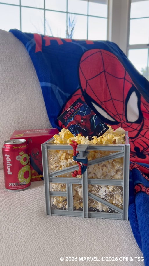 the city can wait, movie night cannot 🍿 grab your exclusive popcorn bucket and get a FREE collectible Fandango movie reward 

see Marvel’s Spider-Man: Brand New Day in theaters now.