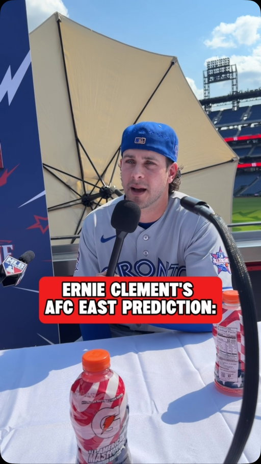 ernie clement ( Buffalo Bills super fan!!! ) thinks a 17-0 szn is on the way! #mlb