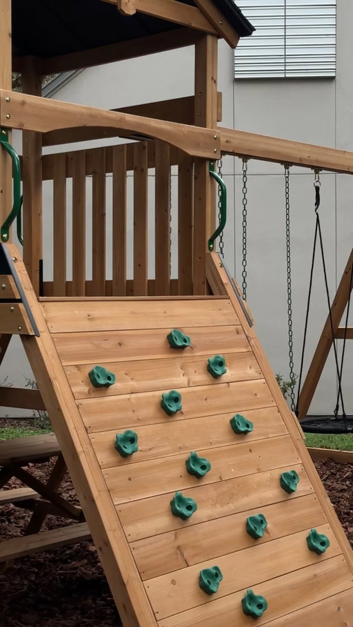 Building a full playground in the 100° Florida summer is brutal, but we got the job done with some help from @starbucks - now my son and I have a place at home to make tons of memories together
.
#diyproject #homeproject #StarbuckCreator #fatherson #backyardmakeover