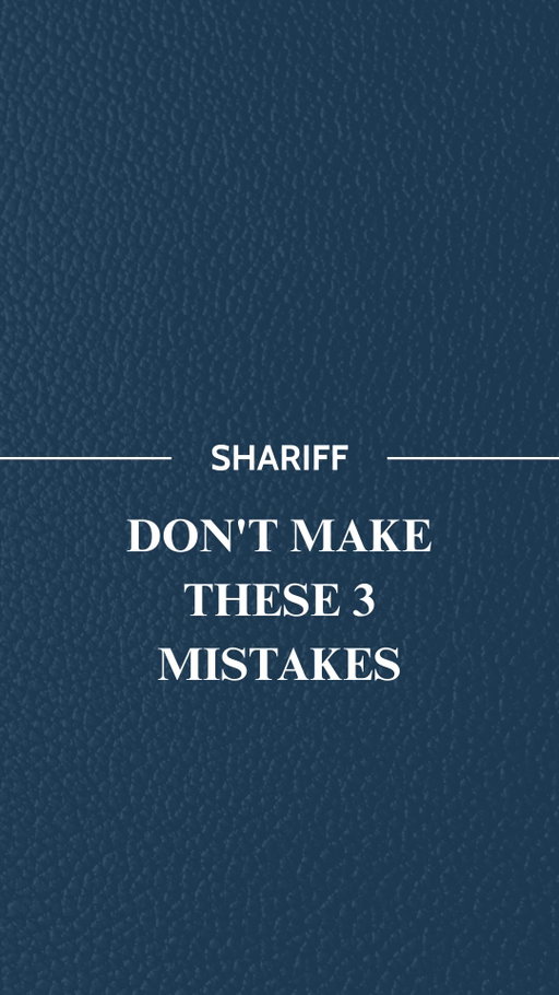 Three mistakes people make after a car accident, and most people don’t realize they’re making them until it’s too late. 

Follow Shariff Law to make sure you’re not one of them.

#injurylawyers #texasinjurylawyers #houstonlawyers