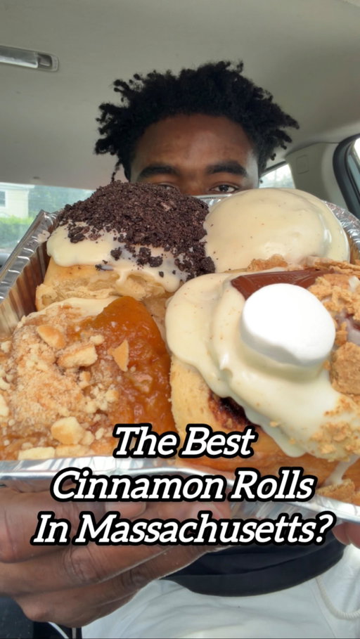 These are some of the best Cinnamon Rolls in Massachusetts!

Grading cinnamon rolls from @sweetholyrollz #bostonfoodies #foodreview #cinnamonrolls #food #foodie
