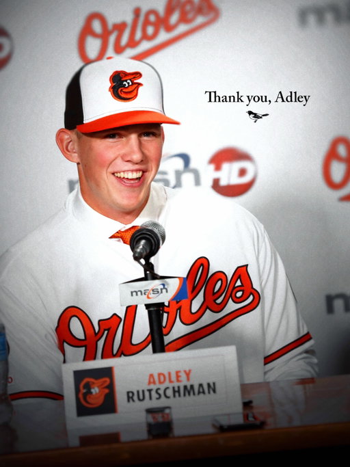 Thank you, Adley 🧡

For everything you’ve meant to Birdland, on and off the field.

Wishing you all the best in your next chapter.