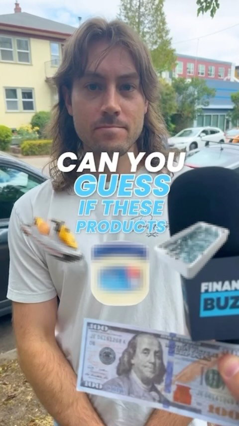 I challenged a stranger on the street to a trivia game for a chance to win a hundred dollar bill. To win the cash, he had to guess whether everyday household items were actual product names or trademarked brand names. While he was shocked to learn that "Jet Ski" is actually a brand name for a personal watercraft, he successfully identified Band-Aid and Jacuzzi as brands, and correctly guessed that Linoleum is a general product name. Because he was already subscribed to the channel, he walked away with the ultimate cash prize.

Knowing the difference between a brand name and a generic product can actually play a huge role in your daily money management. Reaching for a recognizable brand name at the grocery store or pharmacy often means paying a premium for the exact same ingredients found in the generic version. Blindly paying extra for a label is one of those subtle bad spending habits that can slowly inflate your personal budget and keep you living paycheck to paycheck. 

Developing true financial literacy means understanding the real value of what you are buying. True wealth building requires you to make smart money moves, like opting for high-quality generic equivalents to save cash on everyday purchases. The ultimate goal of financial independence is to be intentional with every dollar, so your money goes toward building your future instead of paying for a company's marketing budget.

This video is proudly sponsored by FinanceBuzz, the ultimate platform to simplify your financial decisions. If you want to build a bulletproof financial plan, they make it incredibly easy to compare personal financing options, find the best debt consolidation loans to manage high interest, or do a proper cash back credit cards comparison to safely earn rewards on every purchase. It is the smartest way to protect your cash and grow your wealth.

#moneychallenge #trivia #wealthbuilding #RealMoneyPatterns #financechannel