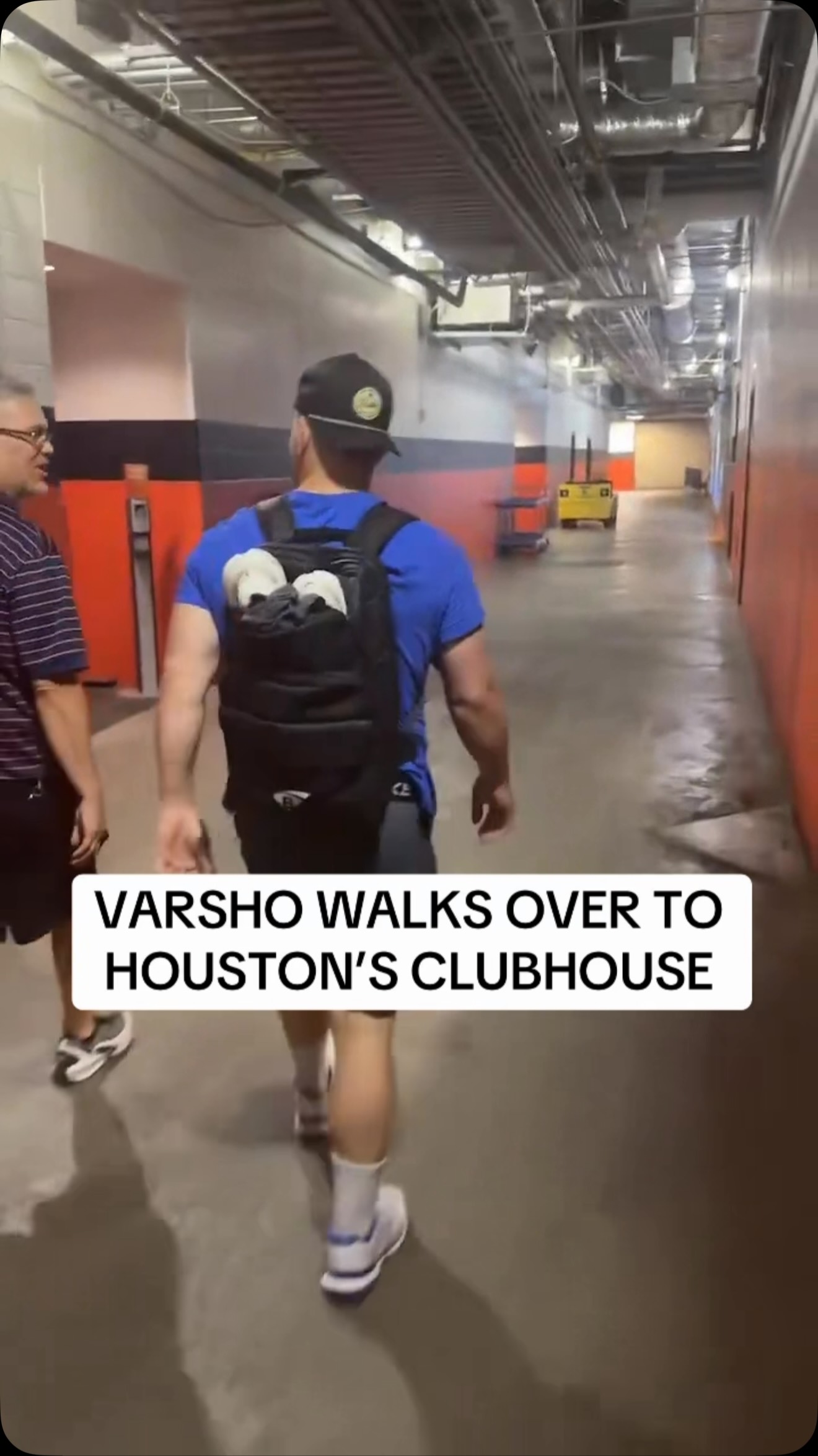 The newest Astros player Daulton Varsho is set to be in the lineup for his new team against the Blue Jays. He will wear no. 18 for Houston.

(via X/Chandler_Rome)