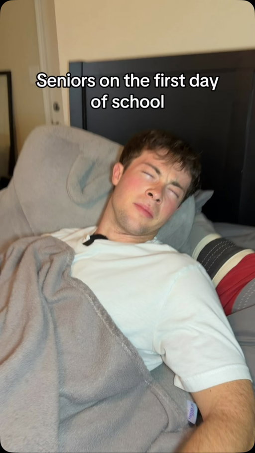 Who’s ready to be done with high school? #highschool #school #firstday #seniors