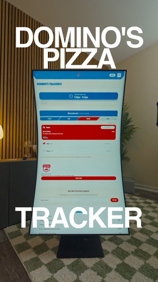 #ad Hear me out… the @dominos tracker is elite. New look, same tracker. And now you can get $5 toward your order next week!