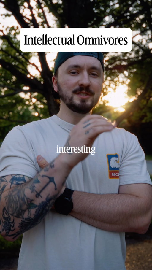 New series dropped 🎤🔥 send this to a fellow intellectual omnivore.

#intellectualomnivore #intellectual #smallcreator #people #creatorcommunity