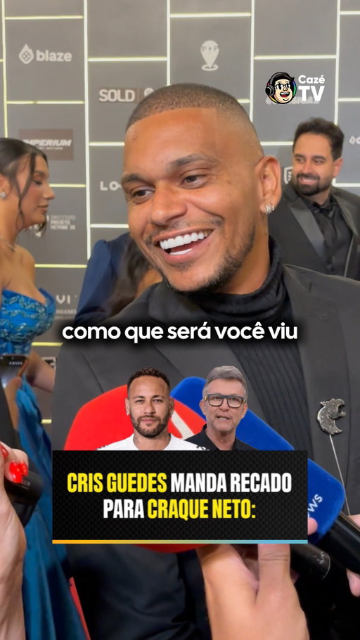 CUTUCADA DE NETO PARA CRIS GUEDES? 👀

Craque Neto disse no programa "Os Donos da Bola", da Band, que vai tentar comprar um dos itens leiloados no Leilão Beneficente do Instituto Projeto Neymar Jr., que acontece nesta segunda-feira (3) 💸

Segundo o apresentador, sua intenção é arrematar um final de semana na casa do camisa 10 do Santos, em Mangaratiba, no Rio de Janeiro. Cris Guedes, um dos melhores amigos de Neymar, respondeu 🫣

#CoberturaCazéTV #Neymar #NeymarJr #CrisGuedes #cztv04 #cztv21 #Original