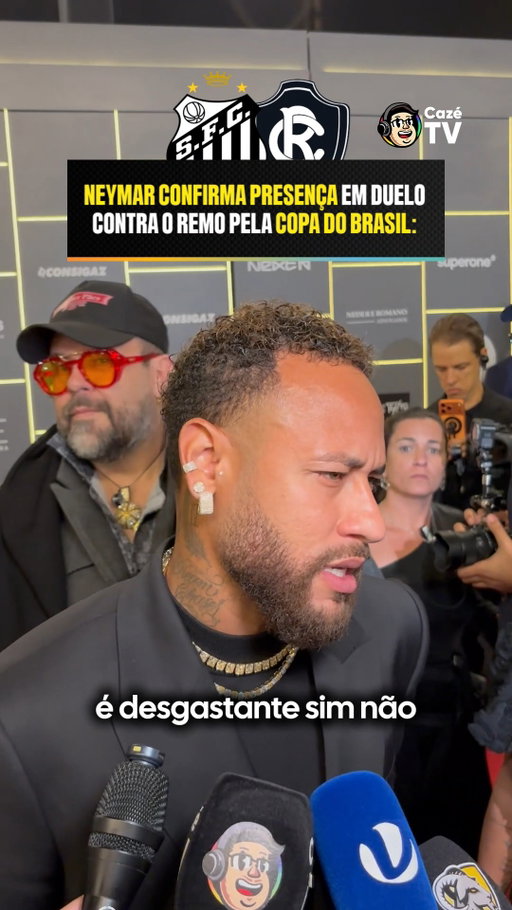 NEYMAR VAI JOGAR CONTRA O REMO? 👀🐳

O camisa 10 do Santos falou sobre a logística para se locomover para o Pará, onde enfrentará o Remo, pela pela volta das oitavas de final da Copa do Brasil, após o evento do Instituto Neymar Jr 🏆🇧🇷

#CoberturaCazéTV #Neymar #NeymarJr #Santos #cztv04 #cztv21 #Original