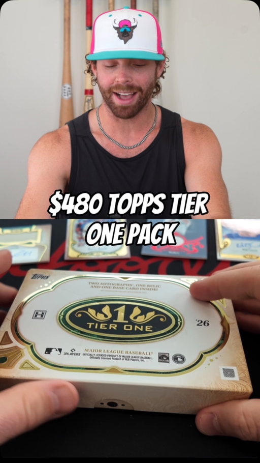 $480 TOPPS TIER ONE PACK
#baseballcards #topps #mlb #baseball #tierone
