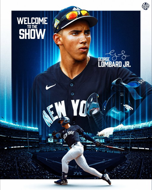 BREAKING: The Yankees are promoting #1 prospect George Lombard Jr. to Major League Baseball. He will make his MLB debut tomorrow night against St. Louis.

WELCOME TO THE SHOW @georgelombardjr ⭐️