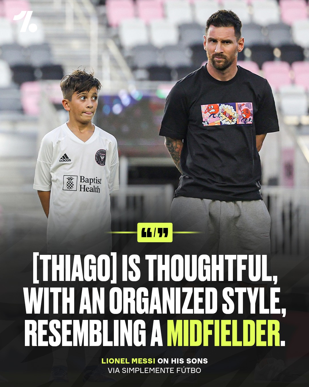Lionel Messi gave an insight into the individual abilities of his sons and the way they play… the Messi lineage might just cook for years and years 🤯😮‍💨🇦🇷