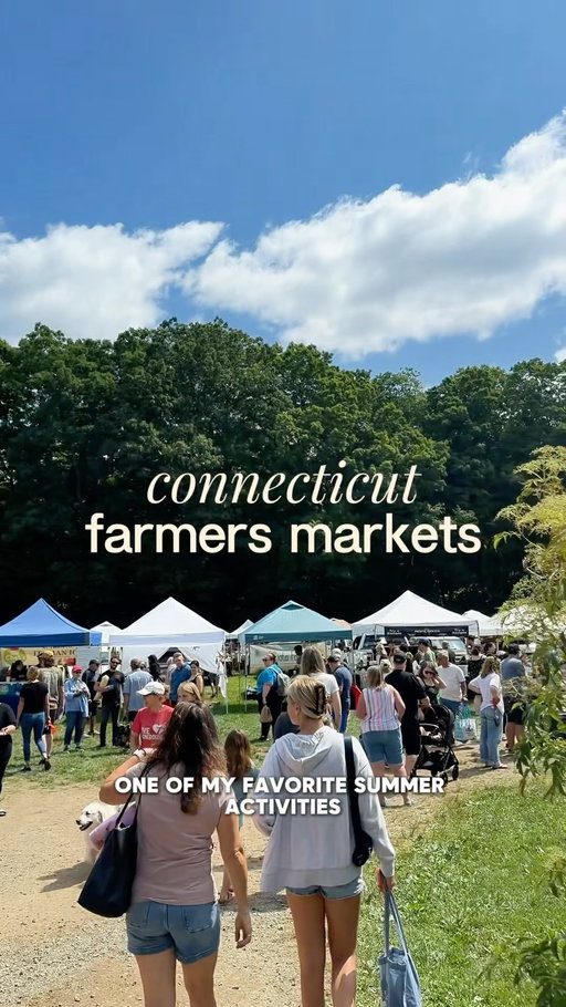 Did you know CT has more than 100 farmers markets? 🌽🍅🫐
 
I’m partnering with @CTvisit to share a few of my favorites - @coventryfarmersmarketct, Wethersfield, and Windsor - but still have so many to check off my bucket list. Which one should I visit this week?
 
And they’re not just for local produce…find anything from handmade purses to banana pudding to fresh mozzarella. It’s one of the best ways to support local farms & small businesses that have shaped Connecticut for more than 250 years.
 
➡️ They’re happening all across the state on almost every day of the week - comment INFO for a full list from #CTvisit (also linked in bio!) #Sponsored #CT250

What I picked up on my recent trips 🛍️:
@dragonsbloodelixir hot sauce
@thetastyempanada empanadas 
@heavenlycakes_01 cinnamon rolls
@coldspringbrookfarm fresh produce 
@kymmacramejso handmade bags 
@gobananas100 banana pudding 
@chars_nuts467 spicy nuts 
@theitaljuicery jamaican patties 
@heartstringstreats cake pops