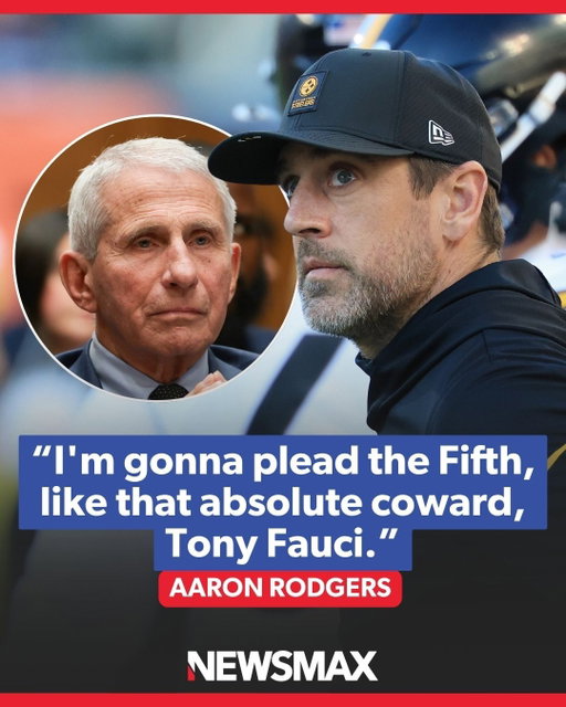 'AN ABSOLUTE CRIMINAL': Pittsburgh Steelers quarterback Aaron Rodgers slammed Dr. Anthony Fauci for invoking the Fifth Amendment in last week's hearing before a Senate committee.⁣
⁣
Link in bio.