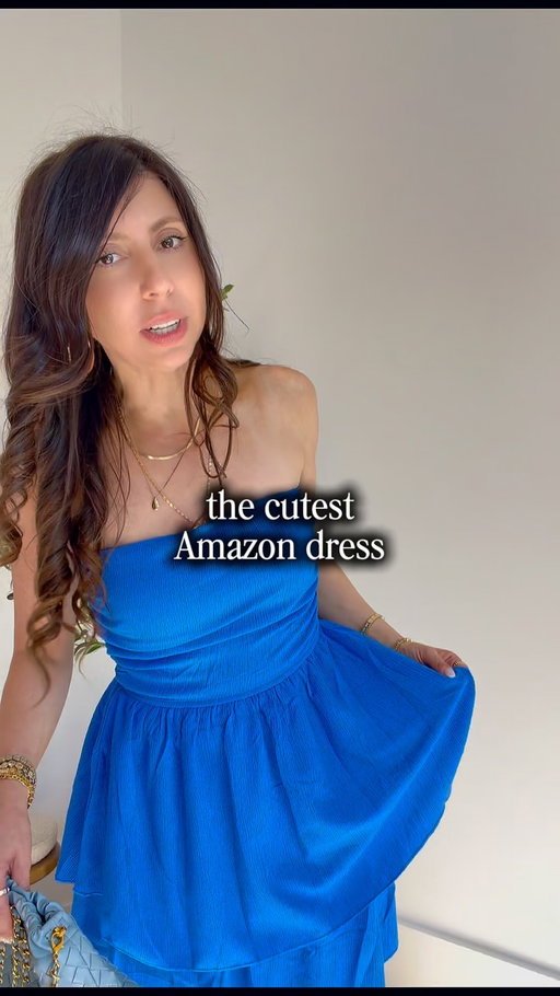the cutest summer dress that’s so comfortable 🩵Comment SHOP and I’ll send you a dm with the details xo 

#allamazon #founditonamazon #amazon #amazonfashion #ootd