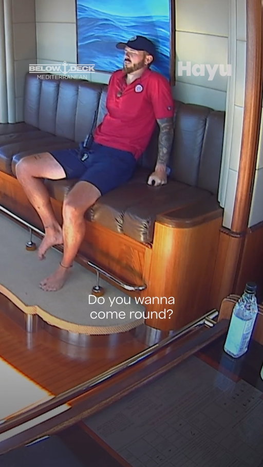 Nathan has to step down as Bosun on #BelowDeckMed streaming now on Hayu.