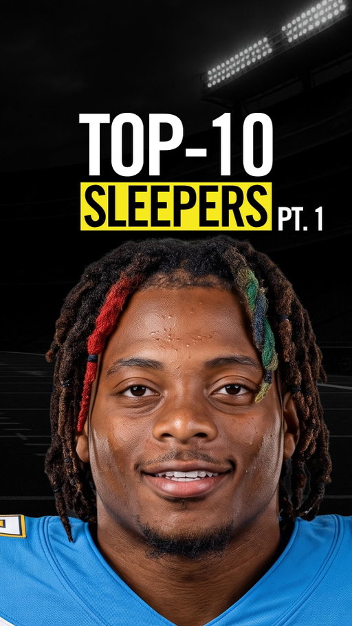 ⬇️ Comment “MVP” for my Top-150

Top-10 Fantasy Sleepers (Part 1)

I’m risking my house on these 10 sleepers in fantasy football... last year we took Emeka Egbuka and Tyler Warren in this exact video, so listen up.

10 = Antonio Williams.
Washington only spent a third-round pick on him...
but I’m projecting him as the starting slot receiver with 50-plus catches as a realistic floor.
The opportunity is there from Day 1.

9 = Tyler Shough.
Finished as the QB21, but closed the season with back-to-back 300-yard games while also flashing as a rushing threat...
With improved weapons and a full offseason as the starter, he’ll only build on that momentum.

8 = Makai Lemon.
Philadelphia traded up to take him 20th overall after an 1,100-yard, 11-touchdown season...
He gets a crack at A.J. Brown’s 120-plus vacated targets in one of the league’s easiest WR schedules.
He’ll have a shot to produce right away.

7 = Greg Dulcich.
Despite playing only 10 games, he finished second among tight ends in yards per route run...
 earned a new contract as a featured target for Malik Willis.
With Miami’s offense still undervalued in fantasy, Dulcich has legitimate starting upside in the deeper rounds.

But 6?
It’s Keaton Mitchell.

#FantasyFootball
#FantasyFootballAdvice
#FantasyFootballDraft
#FantasyFootballTips
#FantasyFootballLeague