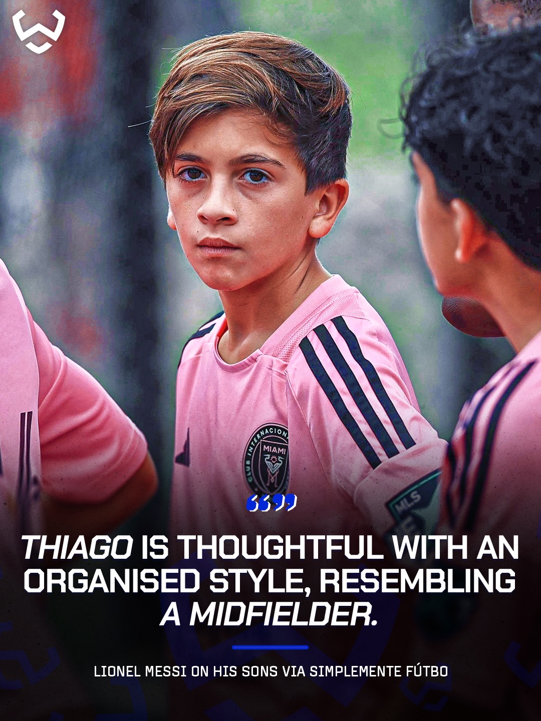 🚨🤯 Lionel Messi has revealed the 𝐔𝐍𝐈𝐐𝐔𝐄 playing styles of Thiago, Mateo and Ciro… and each one is completely different. 🐐✨

The Messi legacy could be in safe hands for many years to come. 🇦🇷❤️
