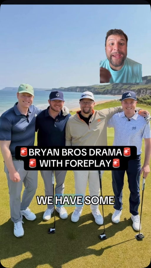 Bryan Bros Foreplay Drama @foreplaypod @internetinvite @frankieborrelli 

Follow for more 

#reels #golf #explore #youtube #barstool