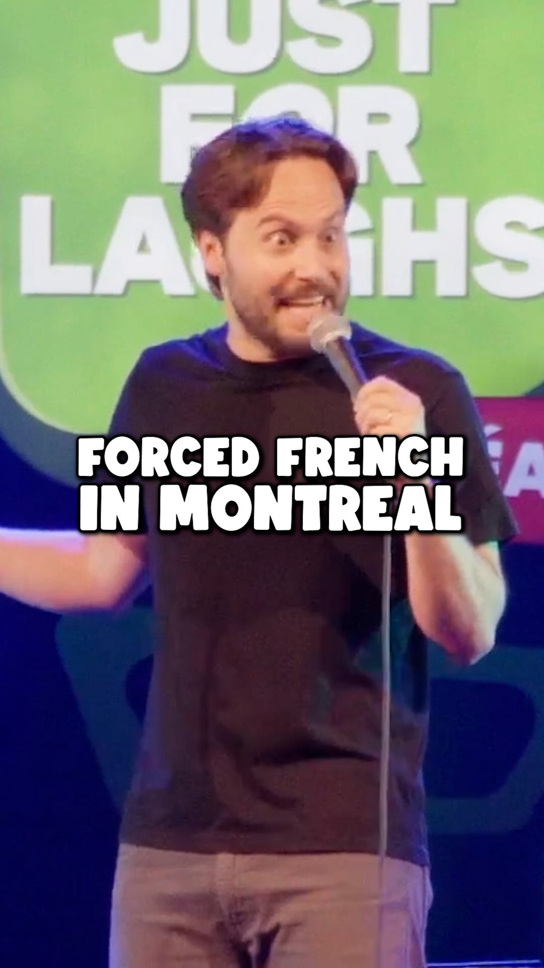 The French in Montréal seems a little forced 🇫🇷🇨🇦 

TOUR DATES 🎫👇
Aug 13–16 | North Charleston, SC
Aug 21–22 | Charlotte, NC
Aug 28–29 | Timonium (Baltimore), MD
Aug 30 | Westhampton Beach, NY
Sep 18–20 | Dania (Ft. Lauderdale), FL
Sep 25 | Athens, OH
Oct 2 | Las Vegas, NV
Oct 9 | Seattle, WA
Oct 10 | Sacramento, CA
Oct 16 | Orlando, FL
Oct 17 | Tampa, FL
Oct 23 | Salt Lake City, UT
Oct 24 | Missoula, MT
Oct 25 | Bozeman, MT
Nov 6 | New Orleans, LA
Nov 7 | Chicago, IL
Nov 13 | Columbus, OH
Nov 14 | Munhall, PA
Nov 19 | New Haven, CT
Nov 20 | Stroudsburg, PA
Nov 21 | Montclair, NJ
Dec 4–6 | Irvine, CA
Dec 11–12 | San Jose, CA

✂️ @nicolelyonsproductions 
#montreal #frenchcanadian #standupcomedy #zoltan