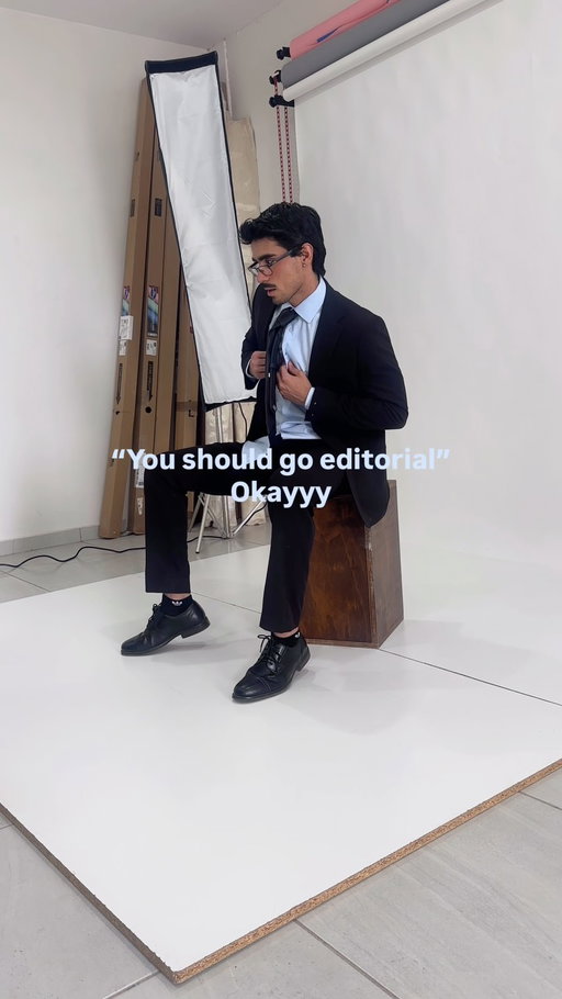 Guess I took the advice ⭐

#editorial #behindthescenes #mensfashion